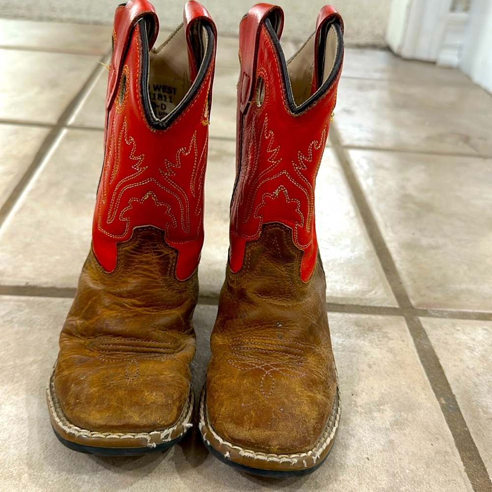 Boys  old west boots
